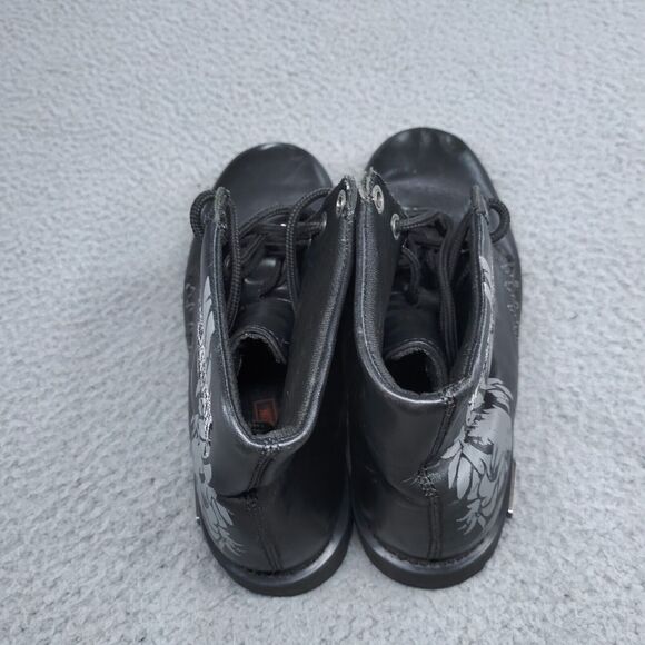 Harley Davidson Boots Womens 10 US 42 EUR Black Ladies Bremerton 85172 Embroider - Picture 10 of 16